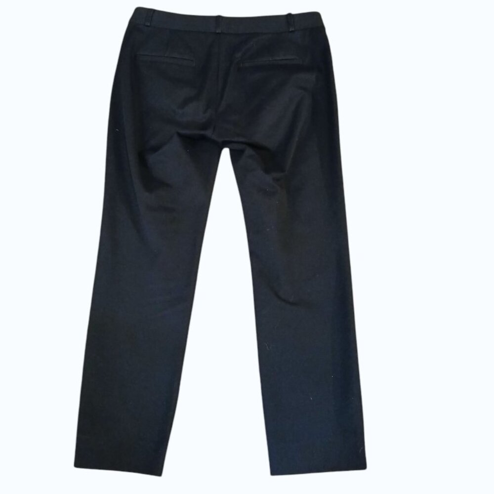 BANANA REPUBLIC Sloan Black Ankle Straight Leg Trousers - EUC - Picture 9 of 11